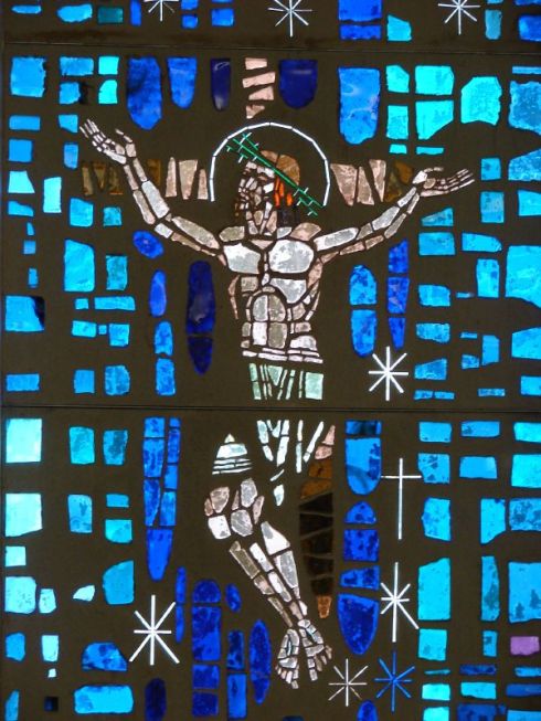 christ stained glass